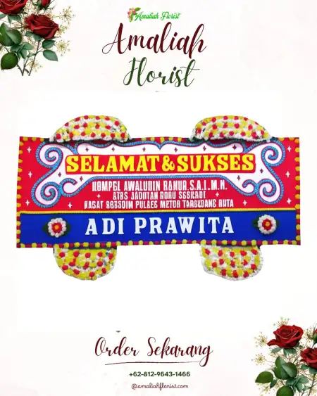 Papan Bunga Ucapan Selamat Geuredong Pase